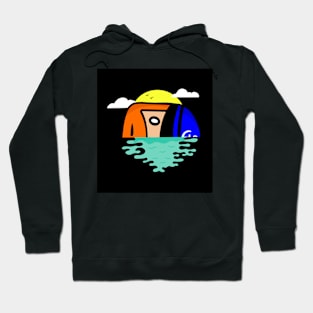 Out to sea Hoodie